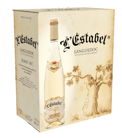 Bag in Box 3 litres ESTABEL AOP blanc