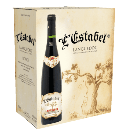 Bag in Box 3 litres ESTABEL AOP rouge