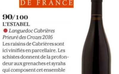 Notre cuvée Prieuré des Crozes à l’honneur !