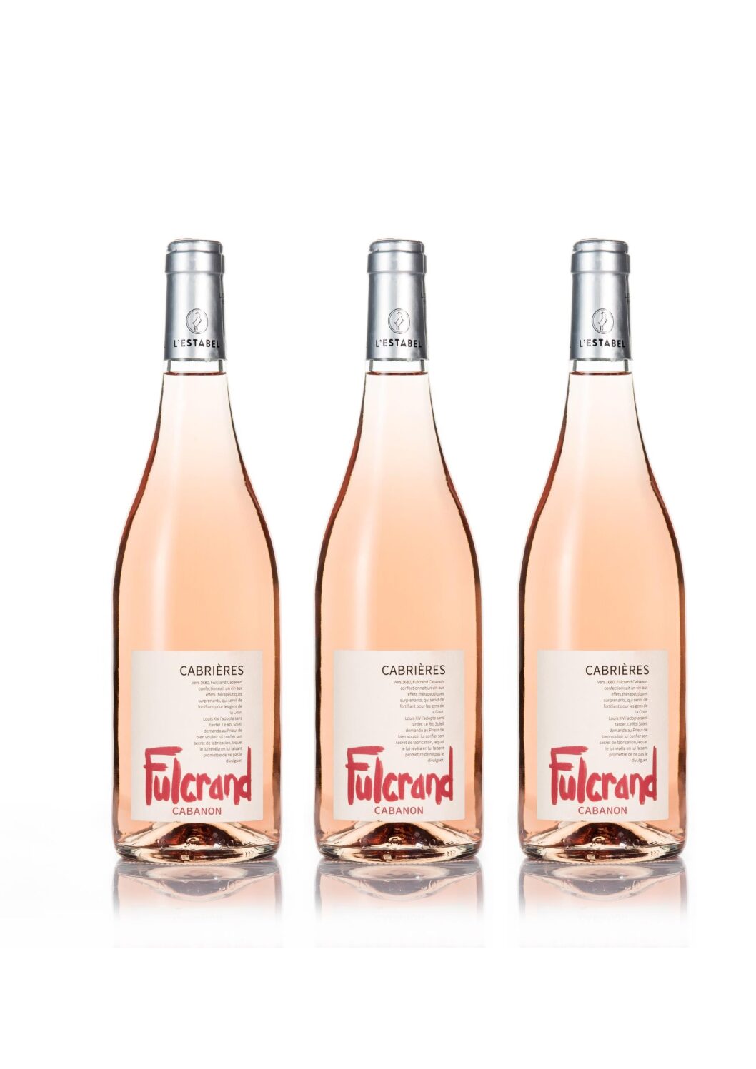 FULCRAND CABANON ROSE 2024 Lot de 3 cartons (3e carton gratuit)