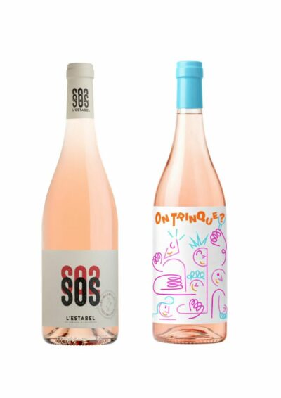 Lot de 2 cartons rosé (SOS et ON TRINQUE) dont 1 carton gratuit