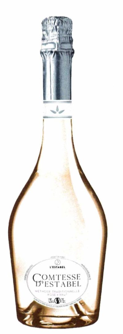 COMTESSE D'ESTABEL, Méthode Traditionnelle brut rosé