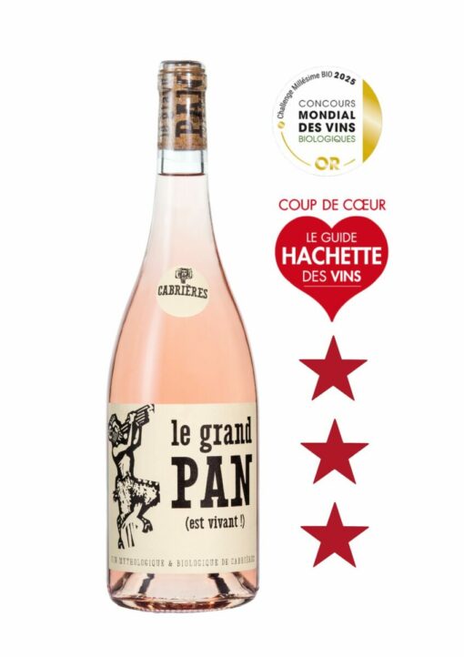 Le grand Pan rosé (Vin bio) 2024 AOP Languedoc Cabrières