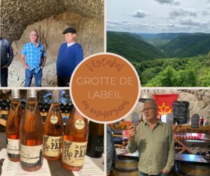 Viellissement des vins de l'Estabel dans la grotte de Labeil