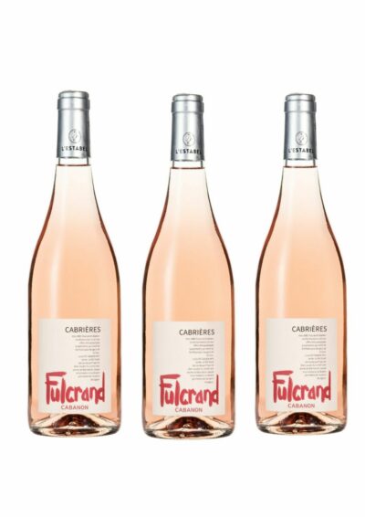 FULCRAND CABANON ROSE 2025 :  Lot de 3 cartons (3e carton offert)
