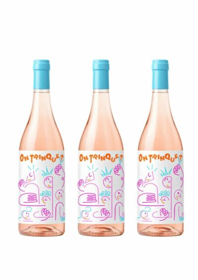 ON TRINQUE ROSE 2025 :  Lot de 3 cartons (3e carton offert)